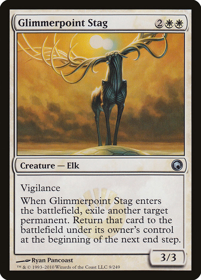 Glimmerpoint Stag (9) [Scars of Mirrodin] | Odin's Place