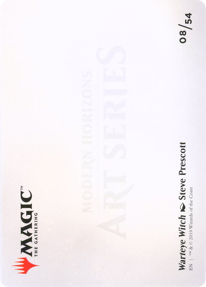 Warteye Witch // Warteye Witch [Modern Horizons Art Series] | Odin's Place