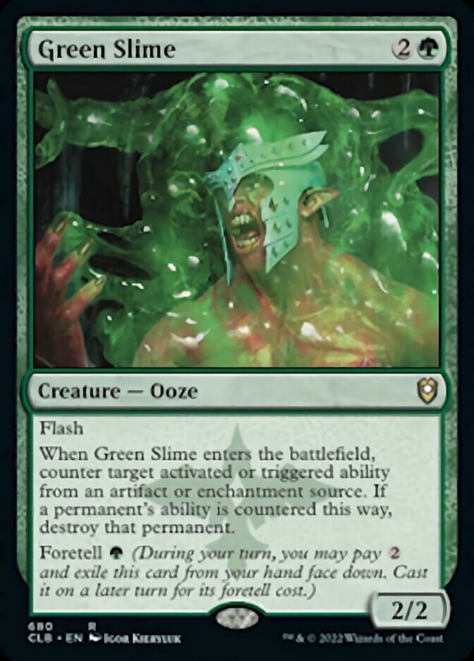 Green Slime [Commander Legends: Battle for Baldur's Gate] | Odin's Place