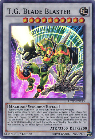 T.G. Blade Blaster [LC5D-EN215] Super Rare | Odin's Place