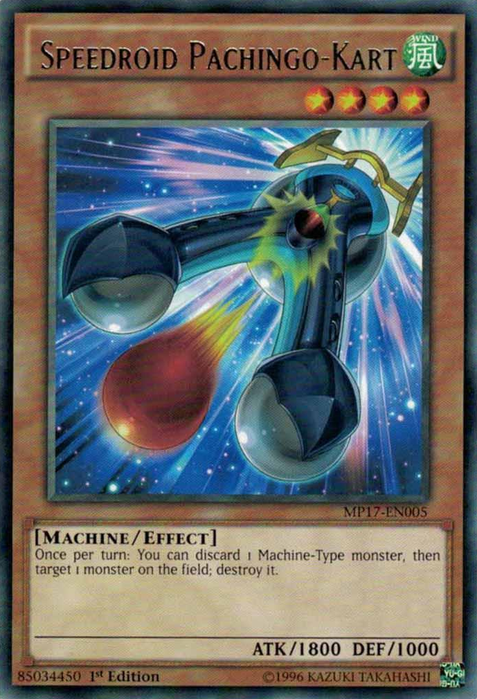 Speedroid Pachingo-Kart [MP17-EN005] Rare | Odin's Place