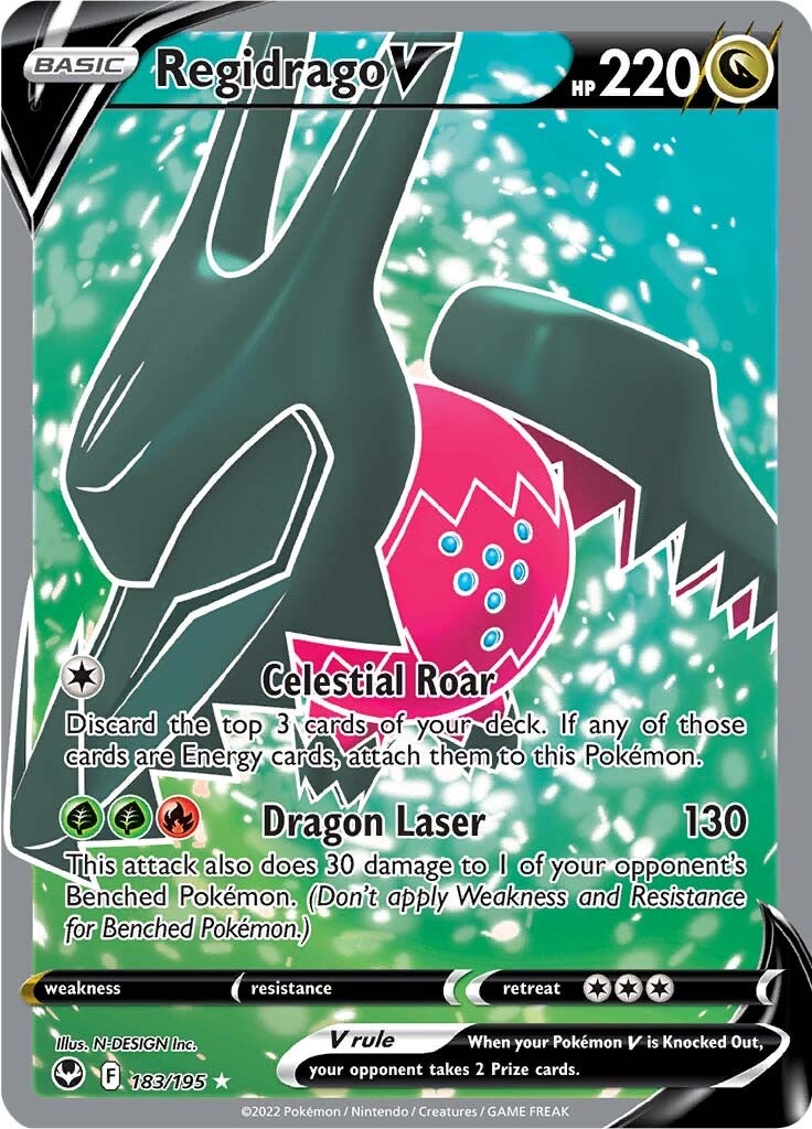 Regidrago V (183/195) [Sword & Shield: Silver Tempest] | Odin's Place