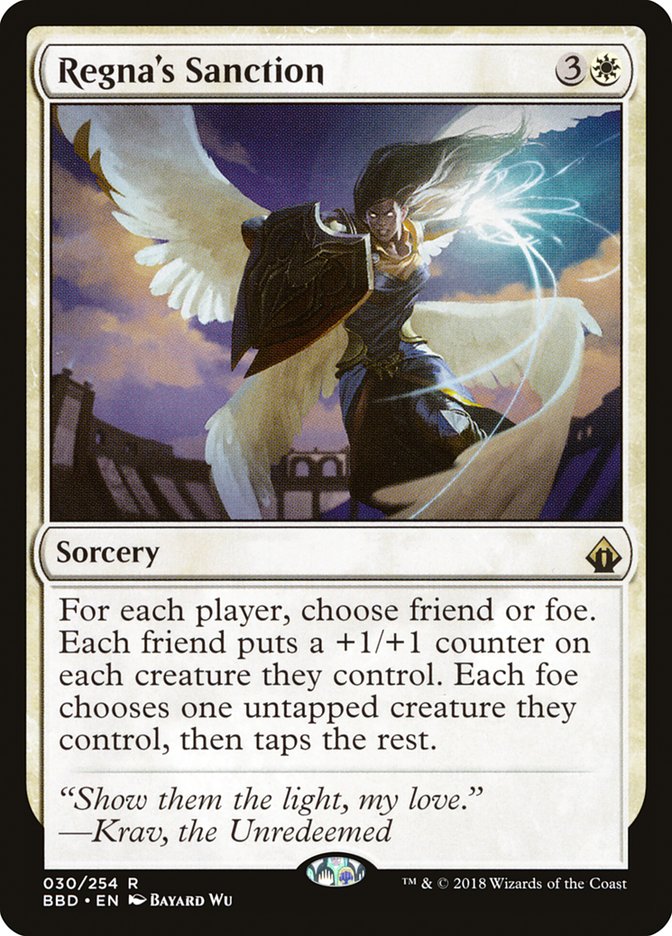 Regna's Sanction (30) [Battlebond] | Odin's Place