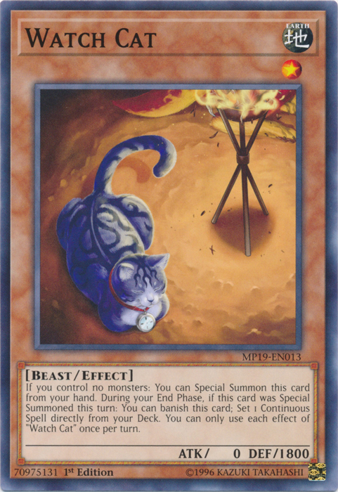Watch Cat [MP19-EN013] Common | Odin's Place