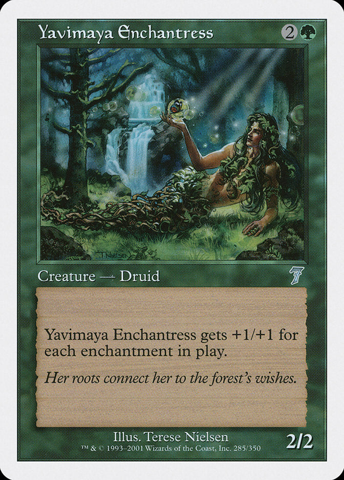 Yavimaya Enchantress (285) [Seventh Edition] | Odin's Place