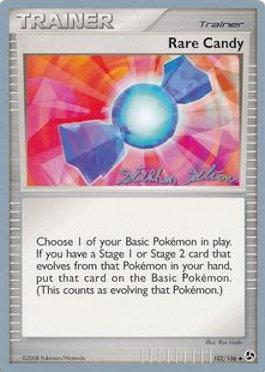 Rare Candy (102/106) (Luxdrill - Stephen Silvestro) [World Championships 2009] | Odin's Place