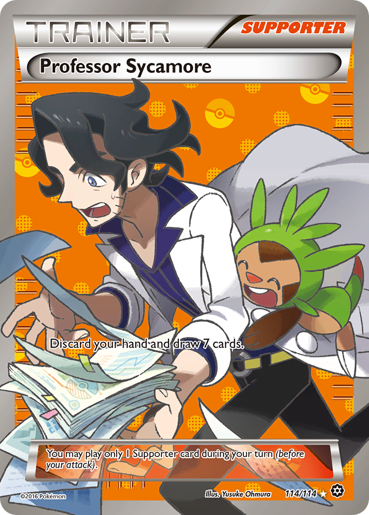 Professor Sycamore (114/114) [XY: Steam Siege] | Odin's Place