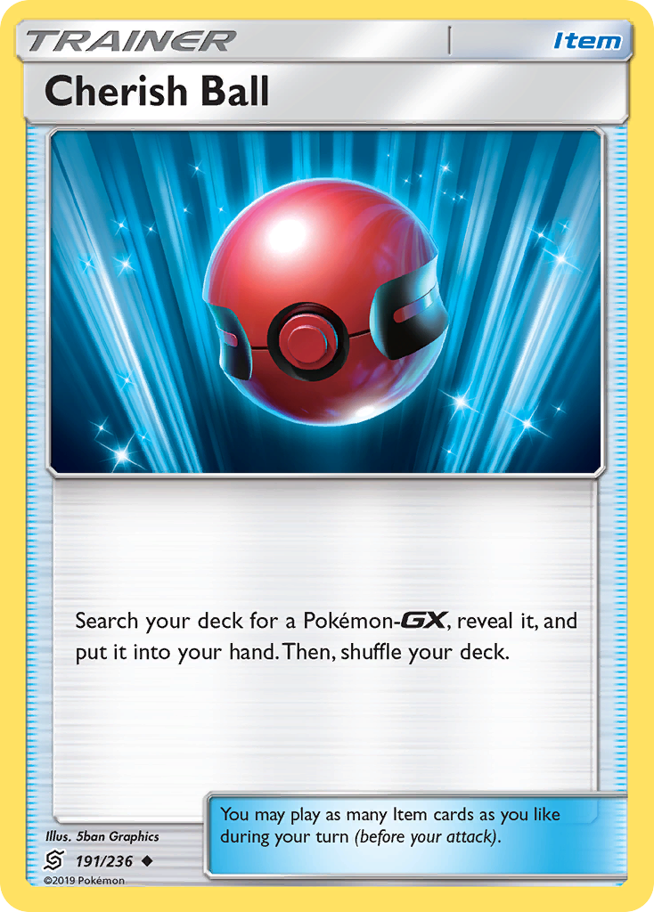 Cherish Ball (191/236) [Sun & Moon: Unified Minds] | Odin's Place