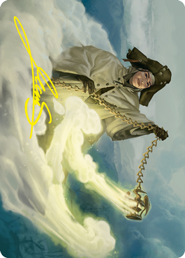 Traveling Minister Art Card (Gold-Stamped Signature) [Innistrad: Crimson Vow Art Series] | Odin's Place