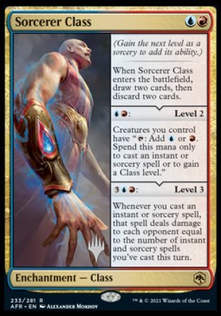 Sorcerer Class (Promo Pack) [Dungeons & Dragons: Adventures in the Forgotten Realms Promos] | Odin's Place