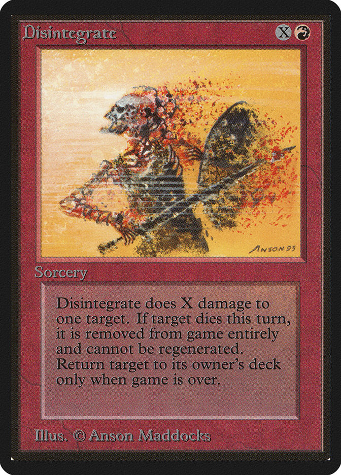 Disintegrate (141) [Beta Edition] | Odin's Place