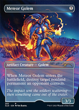 Meteor Golem (Borderless) [Secret Lair Drop Series] | Odin's Place