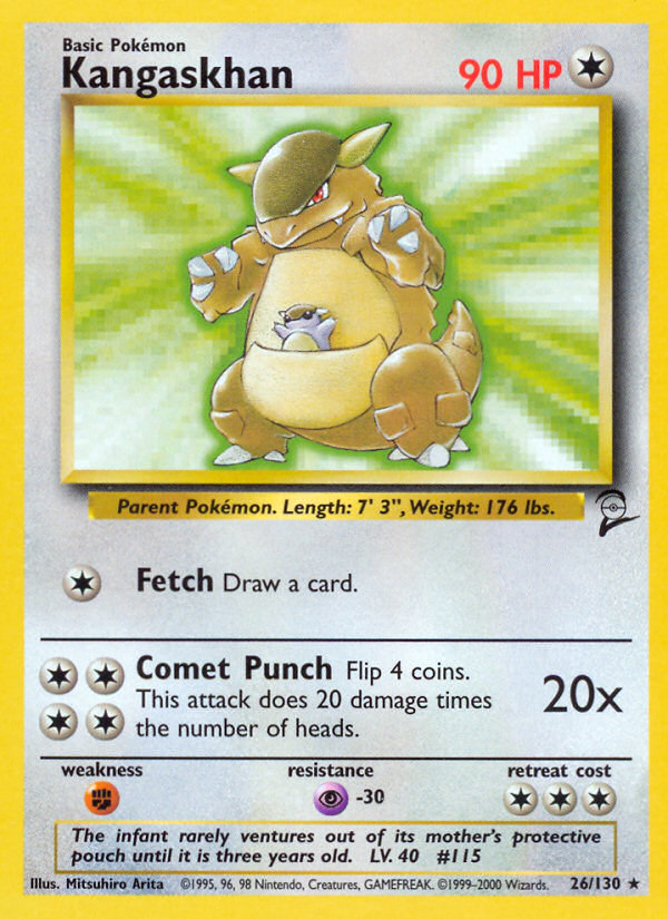 Kangaskhan (26/130) [Base Set 2] | Odin's Place