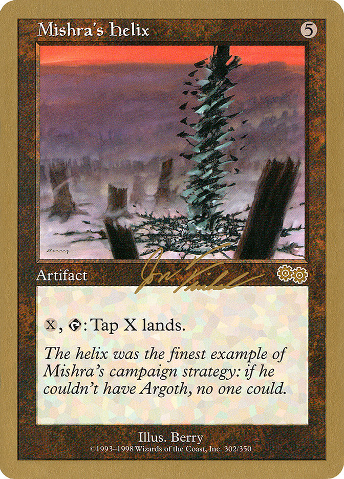 Mishra's Helix (Jon Finkel) [World Championship Decks 2000] | Odin's Place