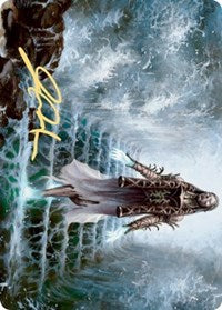 Karfell Harbinger Art Card (Gold-Stamped Signature) [Kaldheim Art Series] | Odin's Place