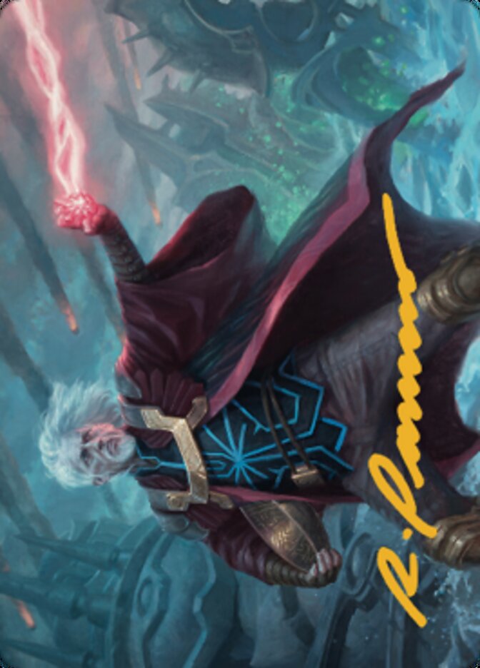Urza, Lord Protector Art Card (Gold-Stamped Signature) [The Brothers' War Art Series] | Odin's Place
