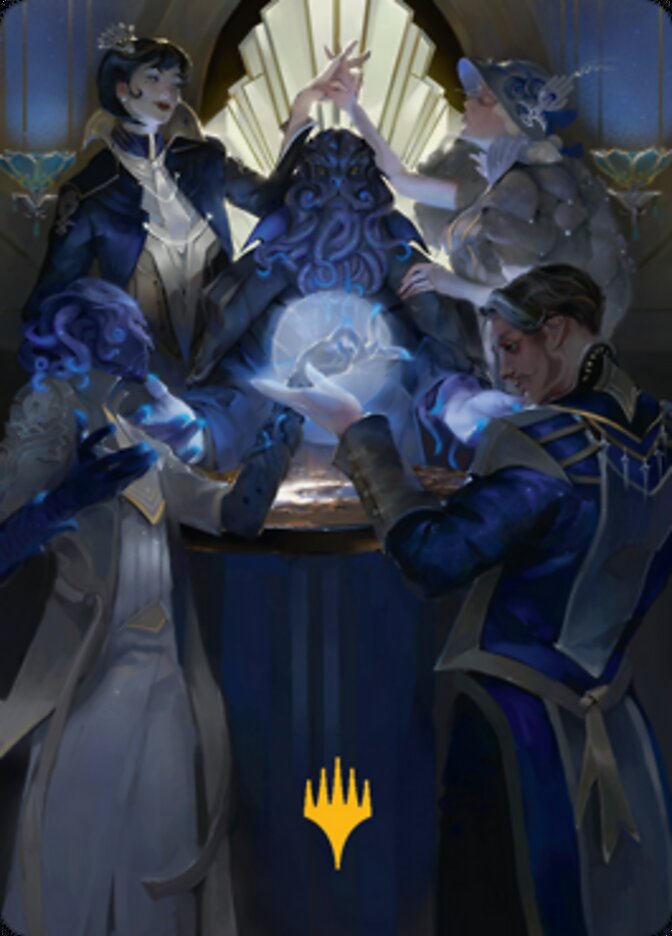 Obscura Ascendancy Art Card (Gold-Stamped Signature) [Streets of New Capenna Art Series] | Odin's Place