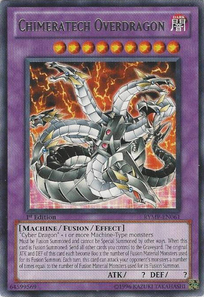Chimeratech Overdragon [RYMP-EN061] Rare | Odin's Place