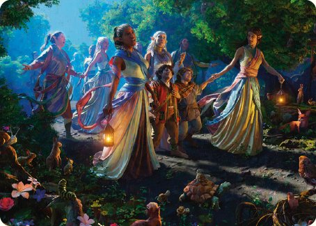 Realm Seekers Art Card [The Lord of the Rings: Tales of Middle-earth Art Series] | Odin's Place