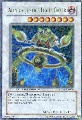 Ally of Justice Light Gazer [DT01-EN090] Ultra Rare | Odin's Place