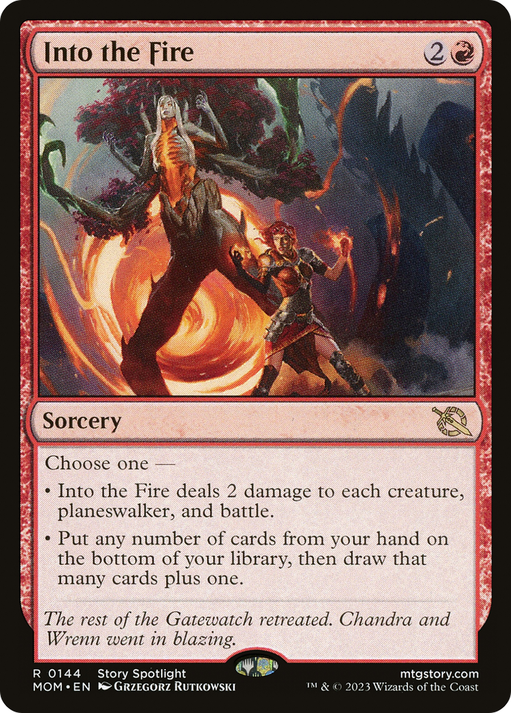 Into the Fire [March of the Machine] | Odin's Place