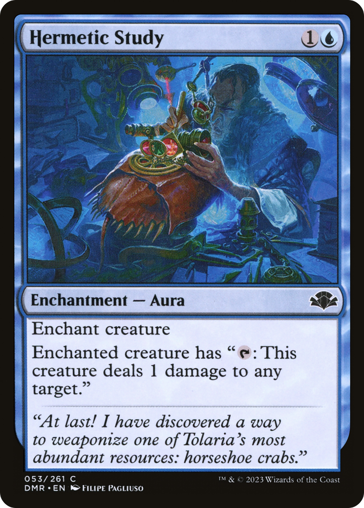 Hermetic Study [Dominaria Remastered] | Odin's Place