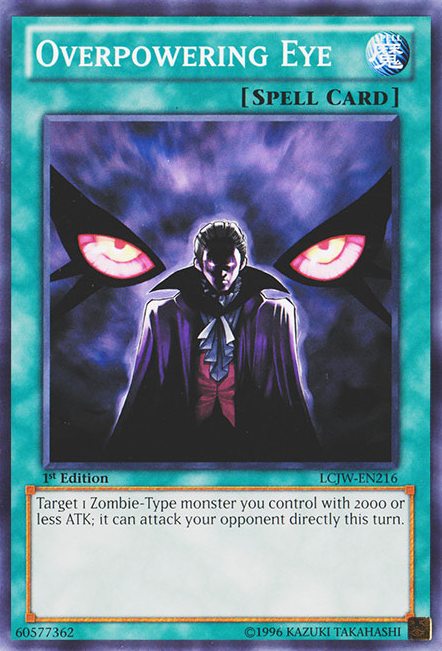 Overpowering Eye [LCJW-EN216] Common | Odin's Place