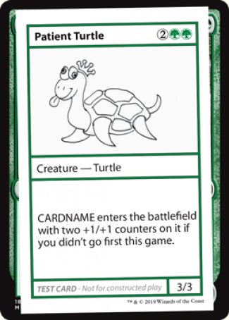 Patient Turtle (2021 Edition) [Mystery Booster Playtest Cards] | Odin's Place