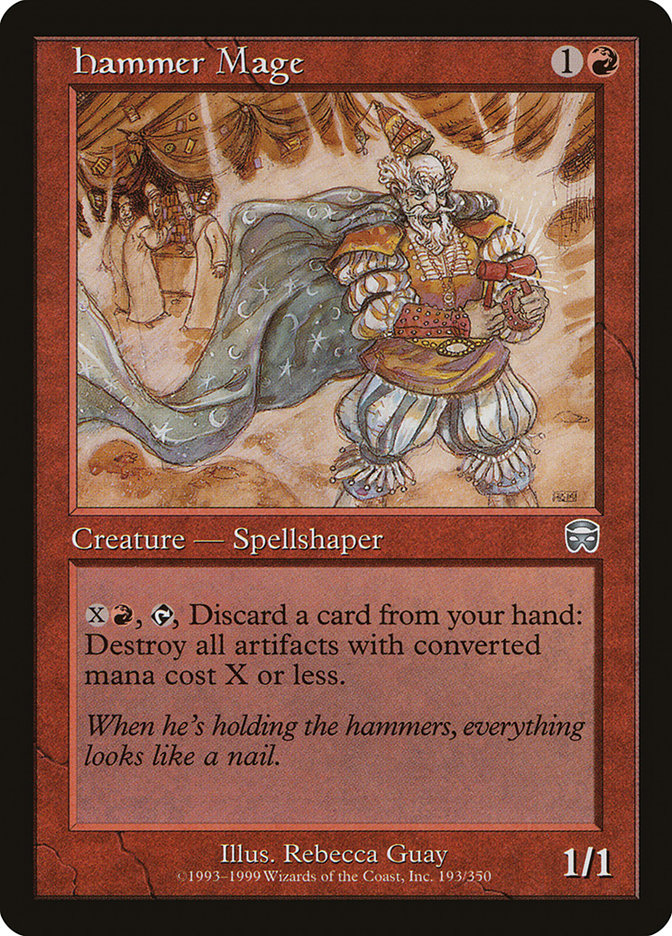 Hammer Mage (193) [Mercadian Masques] | Odin's Place