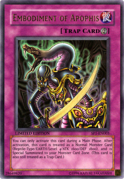 Embodiment of Apophis [SP1-EN003] Ultra Rare | Odin's Place