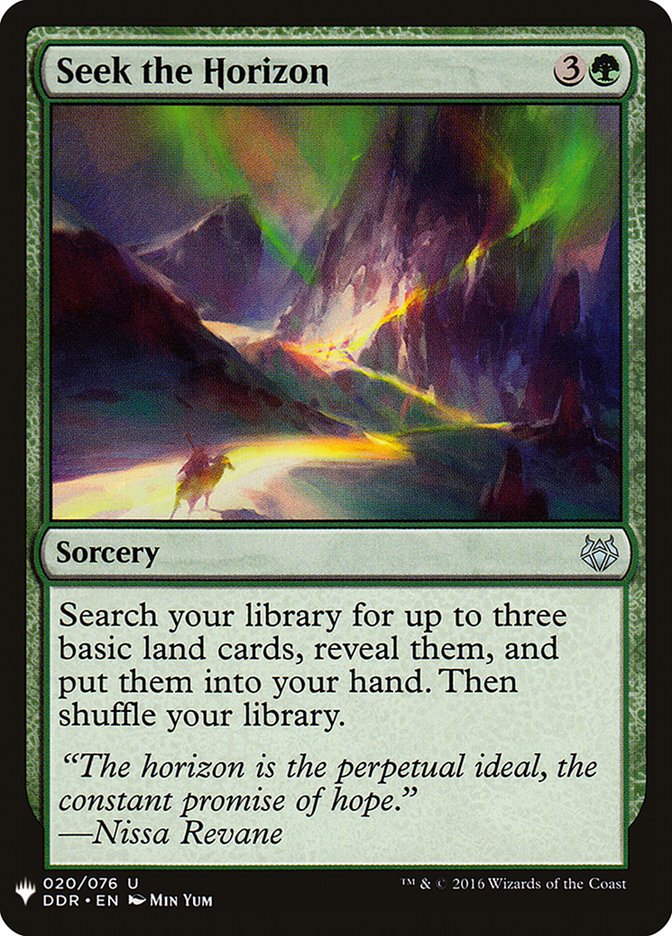 Seek the Horizon [Mystery Booster] | Odin's Place