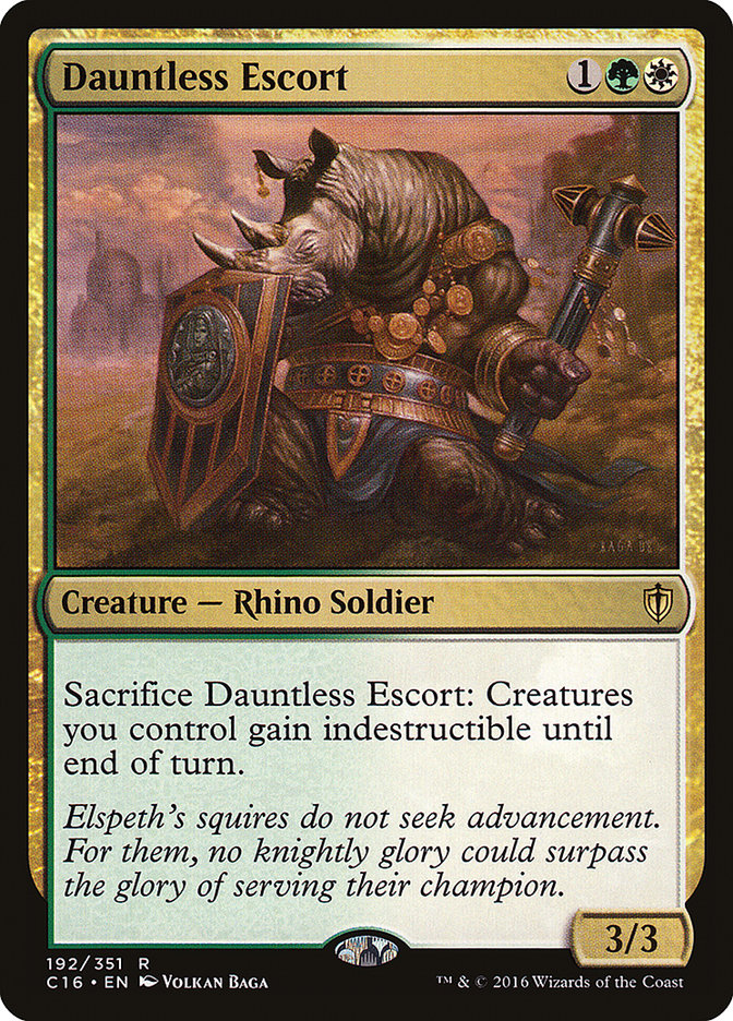 Dauntless Escort (192) [Commander 2016] | Odin's Place
