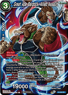 Great Ape Bardock, Allied Assault (P-318) [Tournament Promotion Cards] | Odin's Place