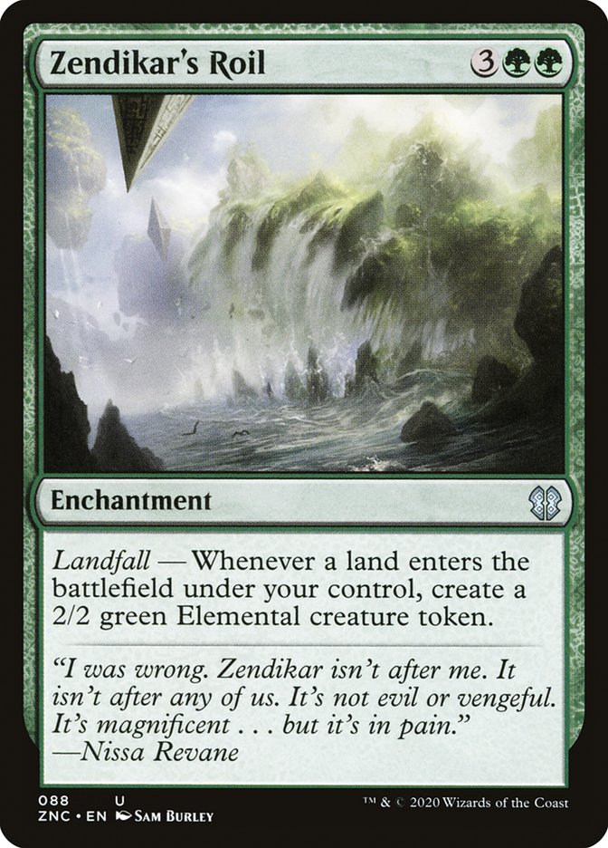 Zendikar's Roil [Zendikar Rising Commander] | Odin's Place