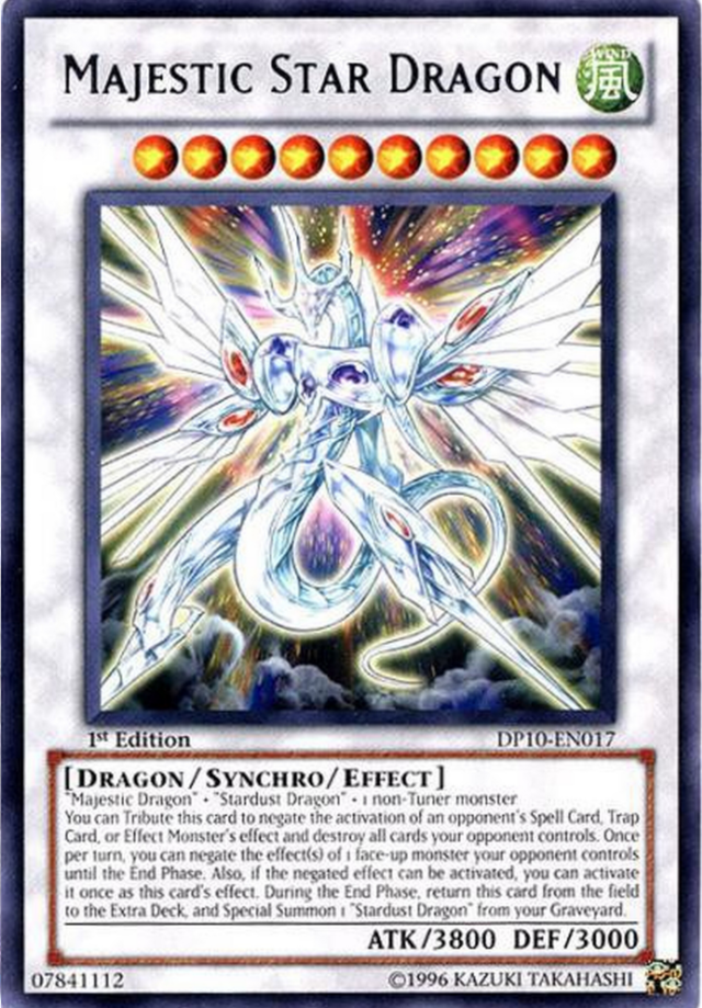 Majestic Star Dragon [DP10-EN017] Rare | Odin's Place
