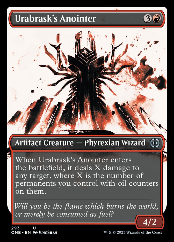 Urabrask's Anointer (Showcase Ichor) [Phyrexia: All Will Be One] | Odin's Place