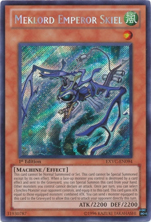 Meklord Emperor Skiel [EXVC-EN094] Secret Rare | Odin's Place