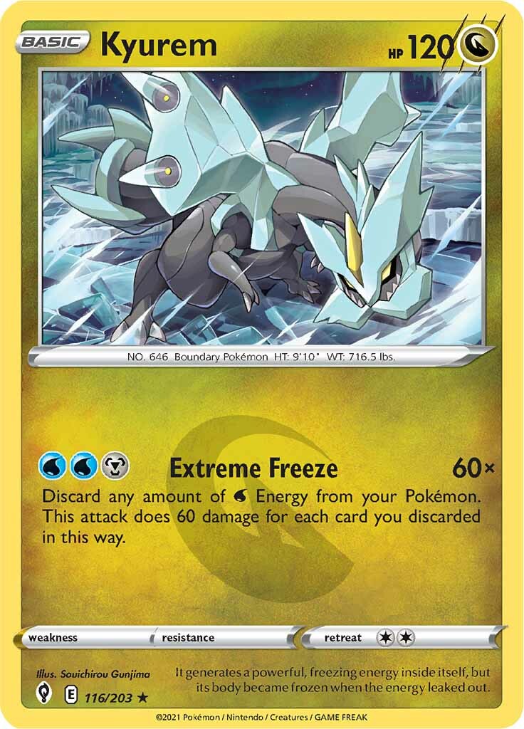 Kyurem (116/203) [Sword & Shield: Evolving Skies] | Odin's Place