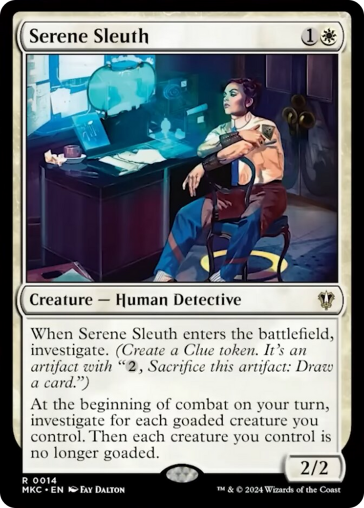 Serene Sleuth [Murders at Karlov Manor Commander] | Odin's Place