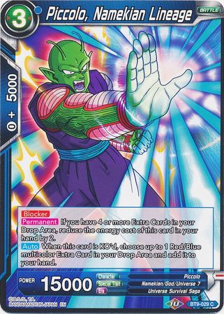 Piccolo, Namekian Lineage (BT9-029) [Universal Onslaught] | Odin's Place
