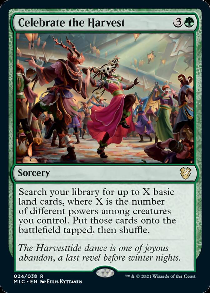 Celebrate the Harvest [Innistrad: Midnight Hunt Commander] | Odin's Place