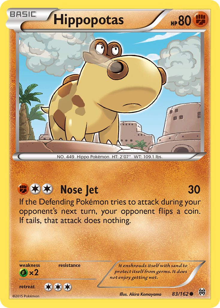Hippopotas (83/162) [XY: BREAKthrough] | Odin's Place