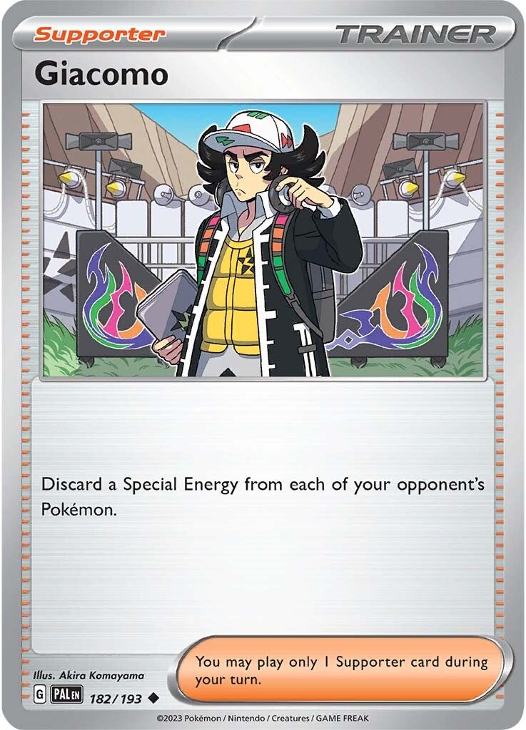 Giacomo (182/193) [Scarlet & Violet: Paldea Evolved] | Odin's Place