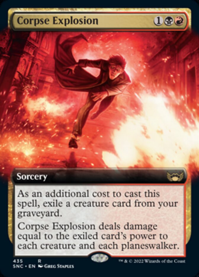 Corpse Explosion (Extended Art) [Streets of New Capenna] | Odin's Place