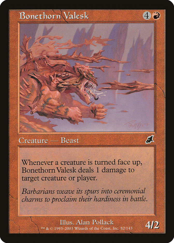 Bonethorn Valesk (82) [Scourge] | Odin's Place