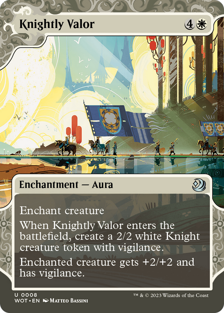 Knightly Valor [Wilds of Eldraine: Enchanting Tales] | Odin's Place
