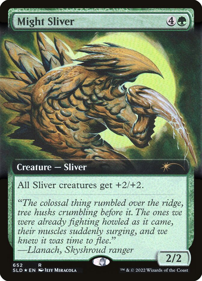 Might Sliver (Extended Art) [Secret Lair Drop Promos] | Odin's Place