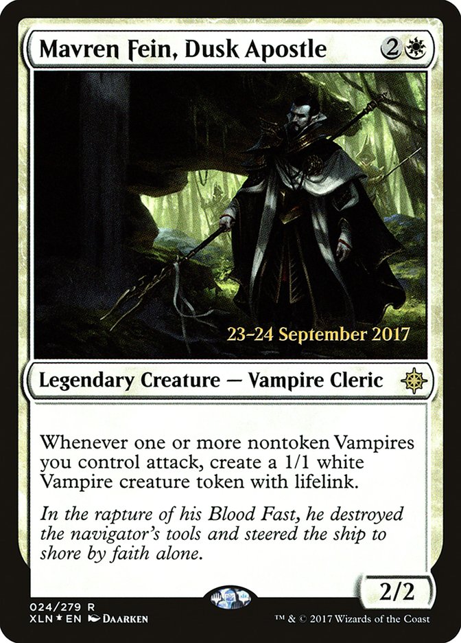 Mavren Fein, Dusk Apostle (24) [Ixalan Prerelease Promos] | Odin's Place