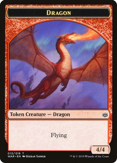 Servo // Dragon Double-Sided Token [Challenger Decks 2020 Tokens] | Odin's Place