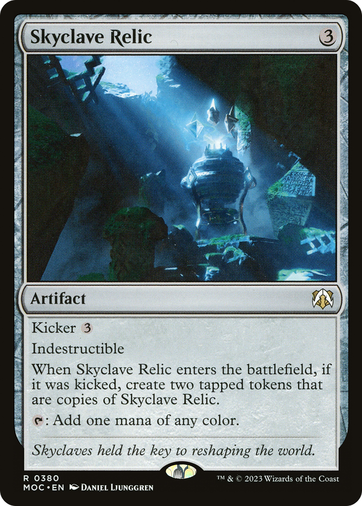 Skyclave Relic [March of the Machine Commander] | Odin's Place